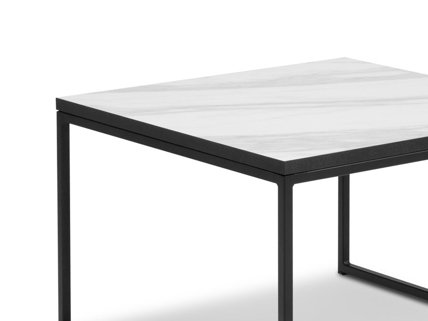Coffee table, Field, 62x62x42 - White