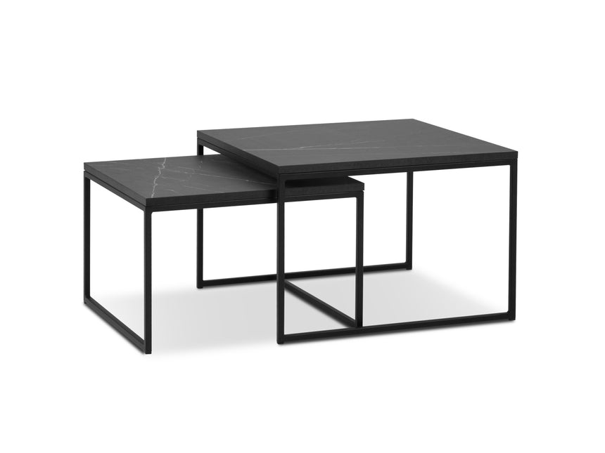 Coffee table set, Field, 62x62x42 - Gray