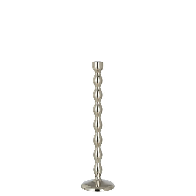 J-Line candlestick Bulbs - aluminum - silver - large