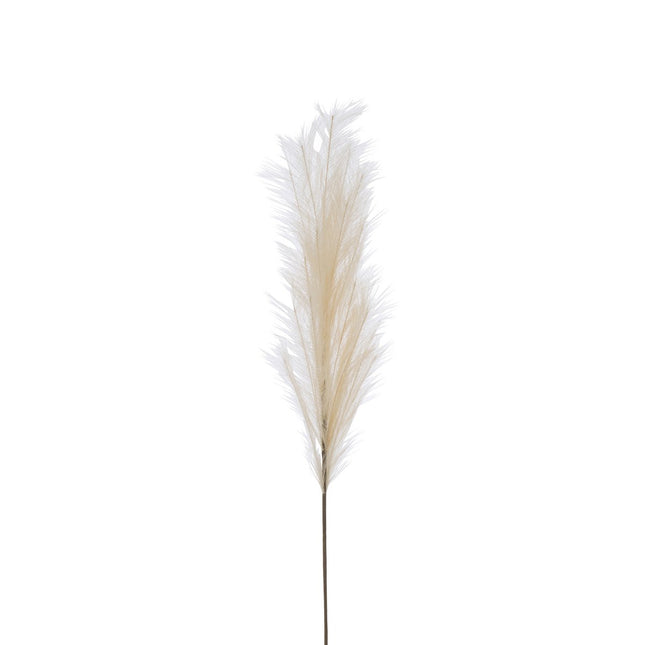 J-Line decoration Branch Feather duster - plastic - beige - medium