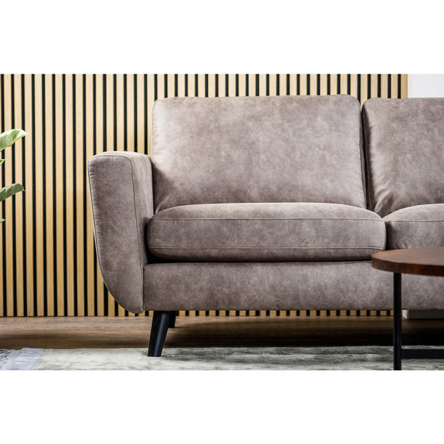 3-seater sofa CL L+R, fabric Savannah, S520 taupe