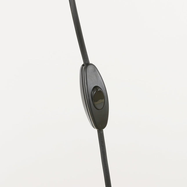 Bodil Wandlamp - H18 x Ø60 cm - Metaal - Zwart