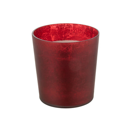 J-Line Scented Candle Deluxe - glass - red - L