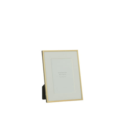 J-Line Photo Frame Passe Partout Fine Board 10X15 Metal Gold Small
