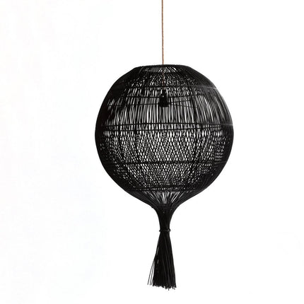 The Wonton Floor Lamp - Pendant - Black