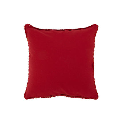 J-Line Cushion Tree - textile - red/gold