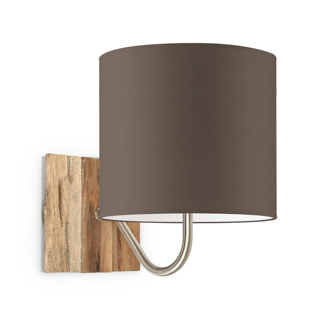Home Sweet Home Wall Lamp - Drift E27 Lampshade taupe 20cm