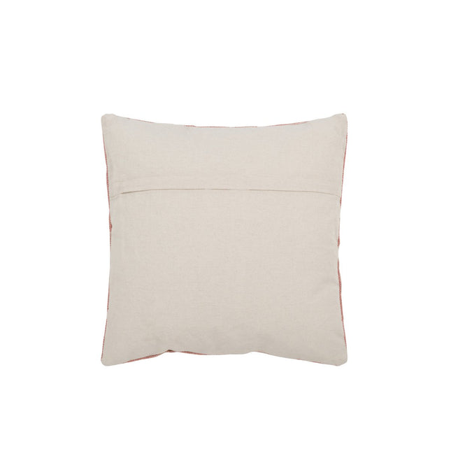 J-Line Cushion Diamonds + Arrows - cotton - peach/pink