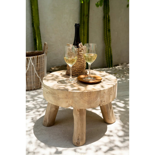 The Rhodes Side Table - Natural