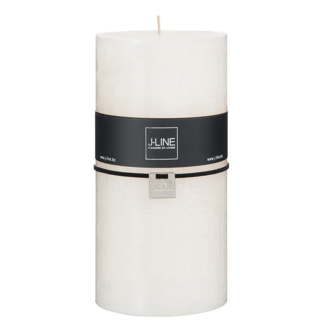J-Line cylinder candle - vanilla - XXL - 140U - 6x