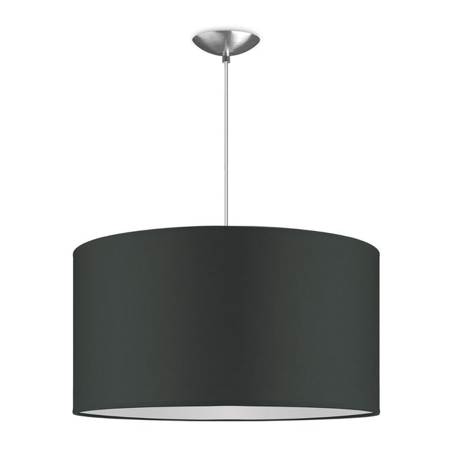 Home Sweet Home hanging lamp Bling with lampshade, E27, anthracite, 50cm