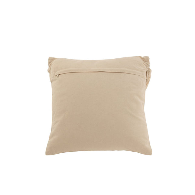 J-Line Cushion Cozy - cotton - brige - small