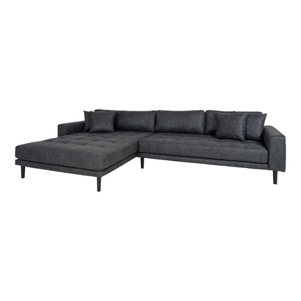 Lido Lounge Sofa Left - Dark Gray