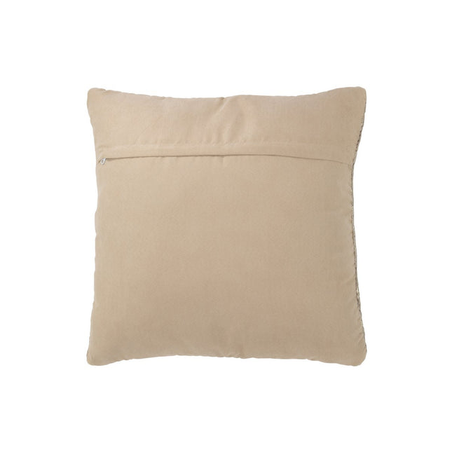 J-Line Cushion Metallic - polyester - gold