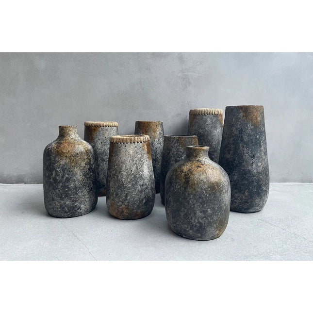The Classy Vase - Antique Gray - S