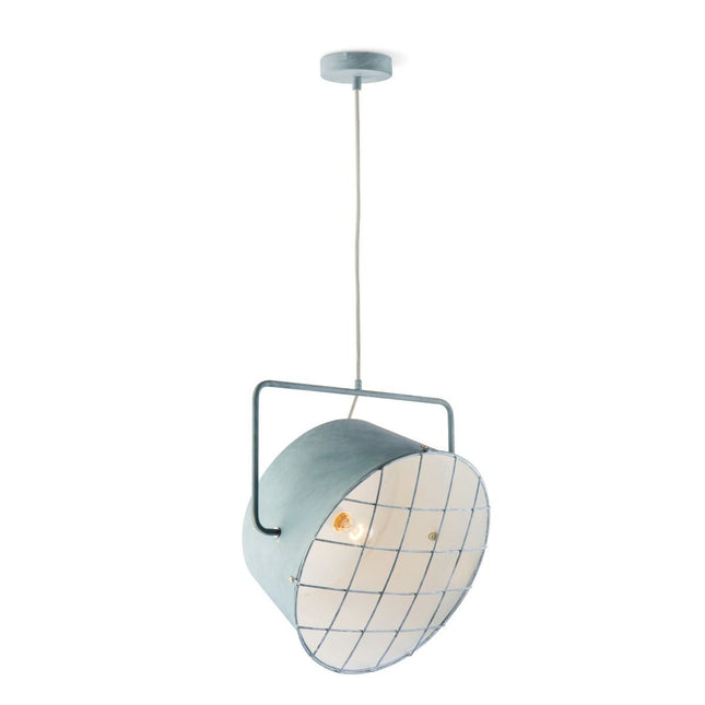 Home Sweet Home Hanging lamp Clemento - Concrete - 41x41x145cm
