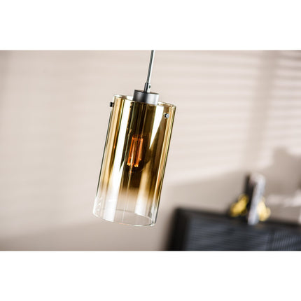 Hanging lamp, 4-light, H850 gold