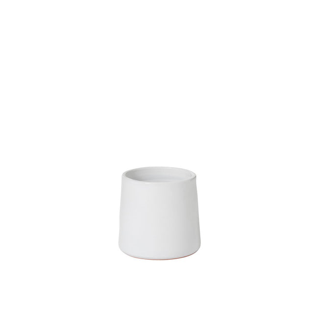 J-Line flower pot Round - ceramic - white - small - Ø 18.00 cm - 2 pieces