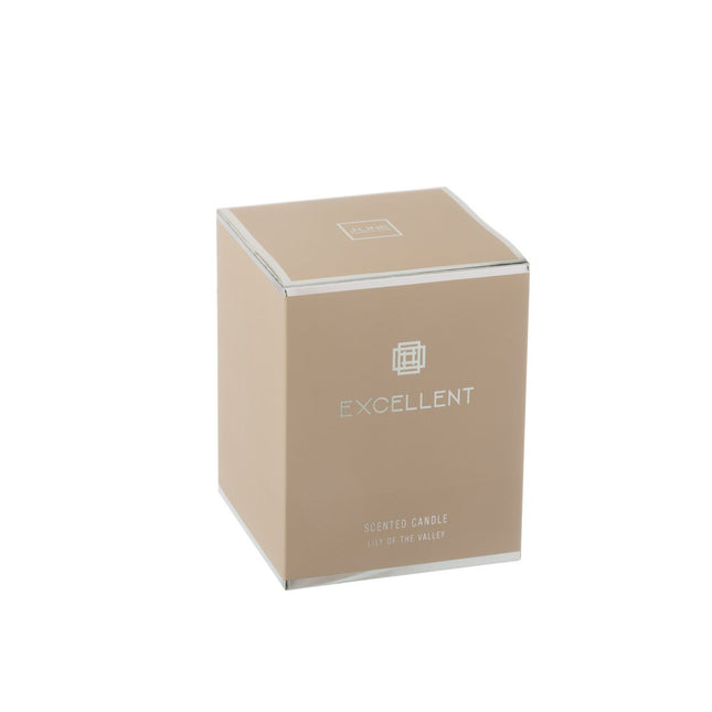 J-Line scented candle Excellent - glass - beige - M - 80U