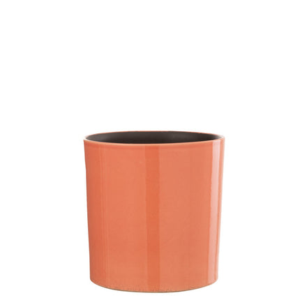 J-Line flower pot Flek - ceramic - pink - medium - Ø 21.00 cm