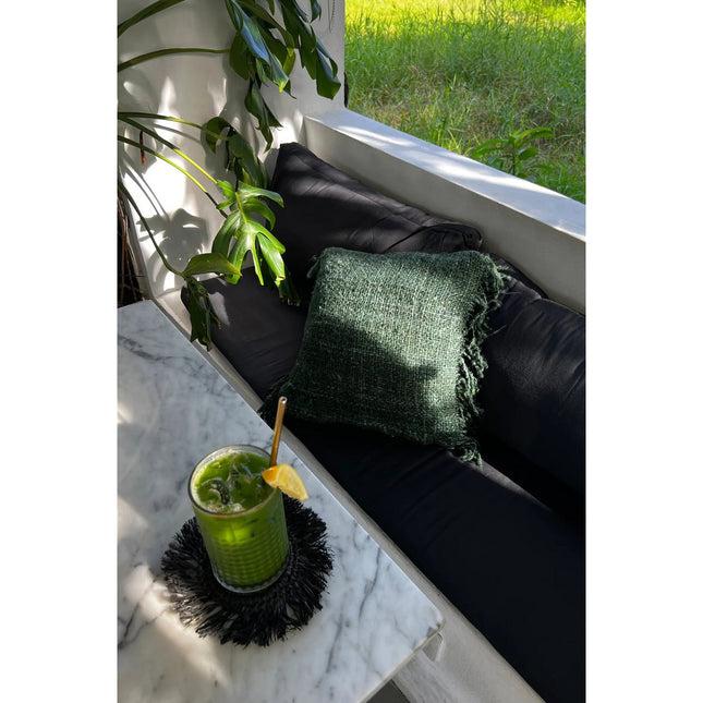 The Oh My Gee Cushion Cover - Forest Green - 60x60