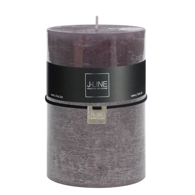 J-Line cylinder candle Granite - XL - 120U - 6x
