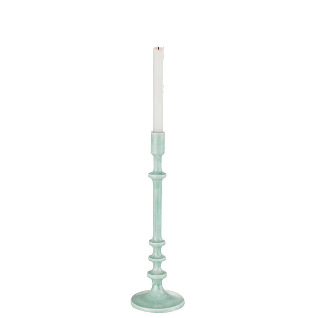 J-Line candlestick Classic - aluminum - blue - large