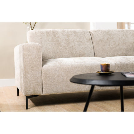 3 seater sofa CL right, fabric Rowan, R520 taupe