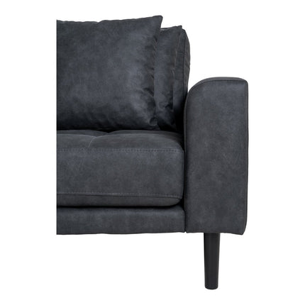 Lido Lounge Sofa Left - Dark Gray