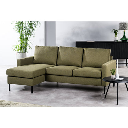 3 seater sofa CL L+R, fabric Dillon, D156 green