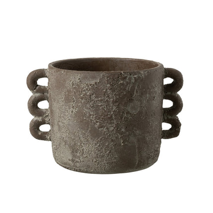 J-Line flower pot Celia - ceramic - brown - large - Ø 30.00 cm