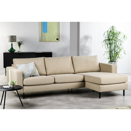 3 seater sofa CL L+R, Dillon fabric, D460 beige