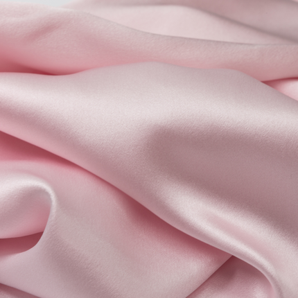 100% Silk pillowcase Pink hotel closure - 19MM