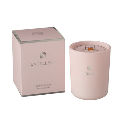 J-Line scented candle Excellent - glass - pink - medium - 80U