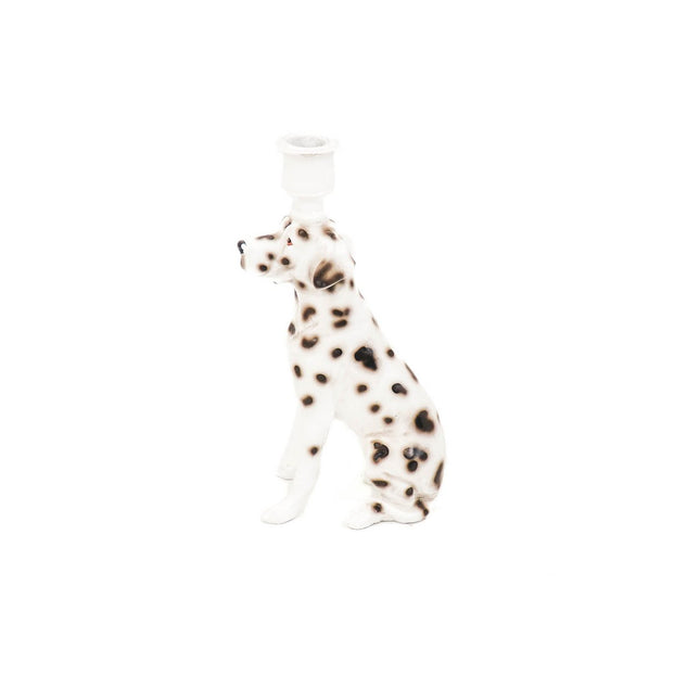 Housevitamin Dalmatian Candle Holder - Black/White