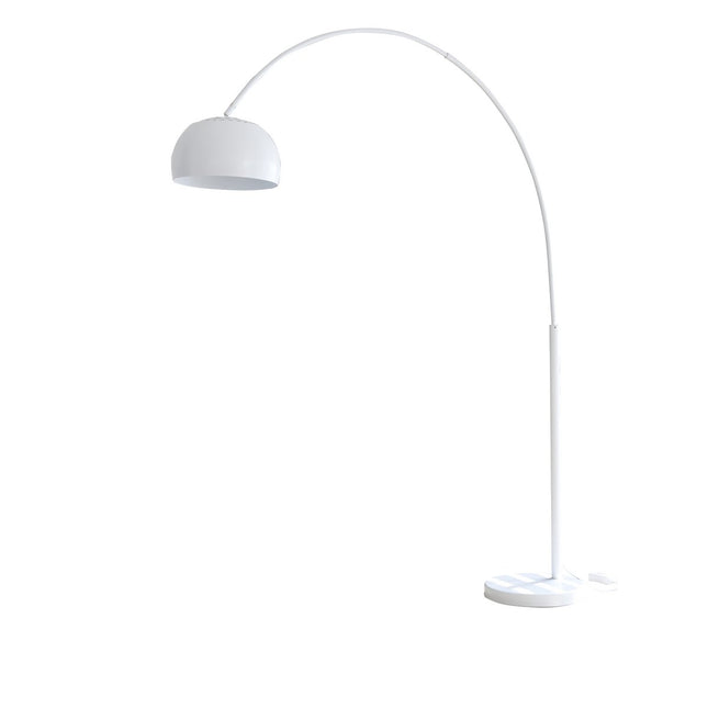 Arc lamp 195 cm white