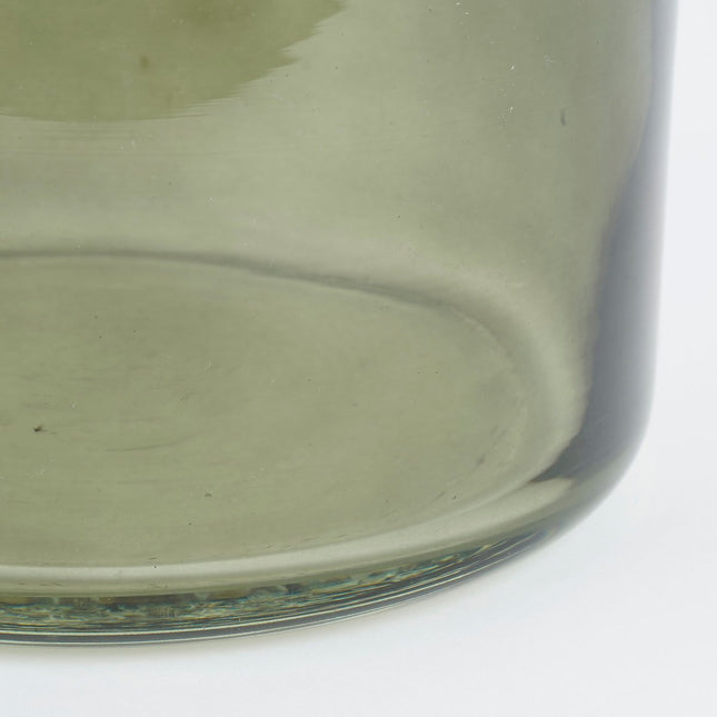 Regal Fles Vaas - H21,5 x Ø20 cm - Glas - Groen