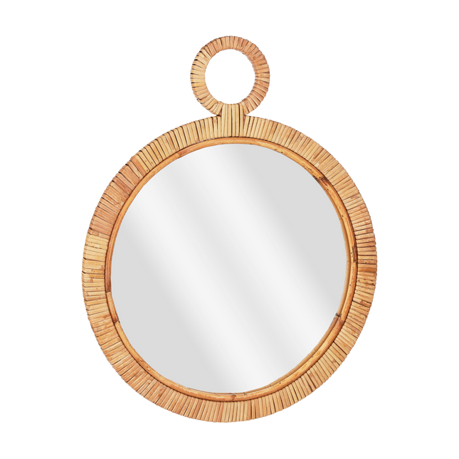 Kaj Wall mirror - L40.5 x W2 x H51 cm - Brown