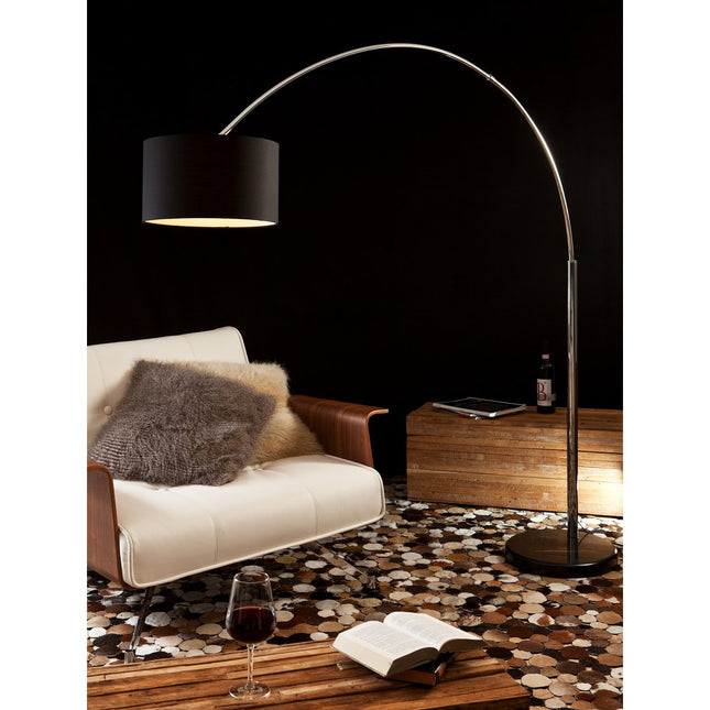 Arc lamp 210 cm black