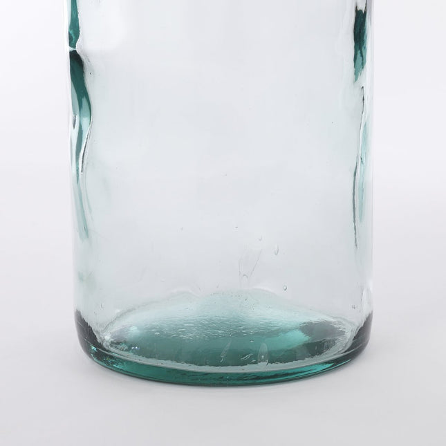Rioja Fles Vaas - H75 x Ø18 cm - Gerecycled Glas - Transparant