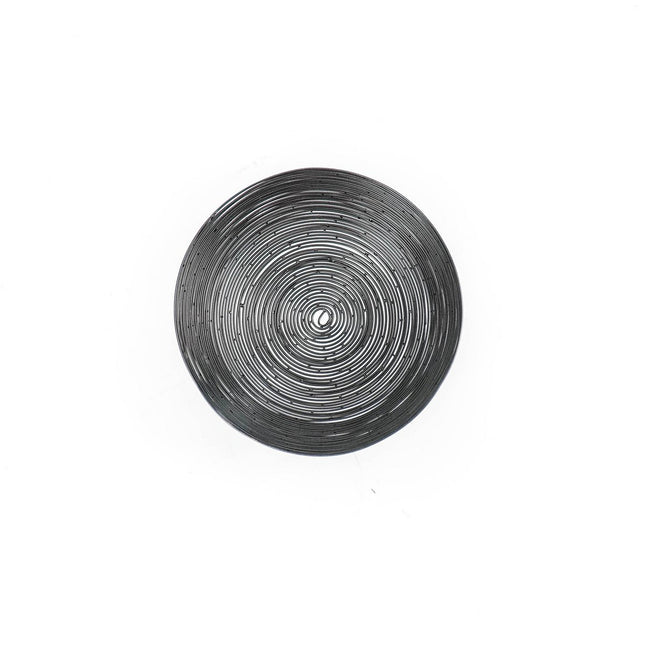 HV Wire Bowl Steel - Black - 26x26x10cm