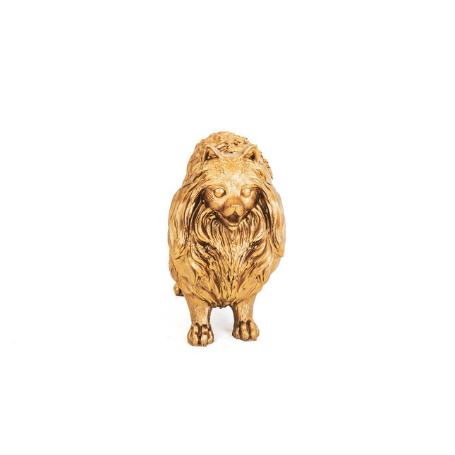 HV Pomeranian Dog - Gold -23x10x18cm