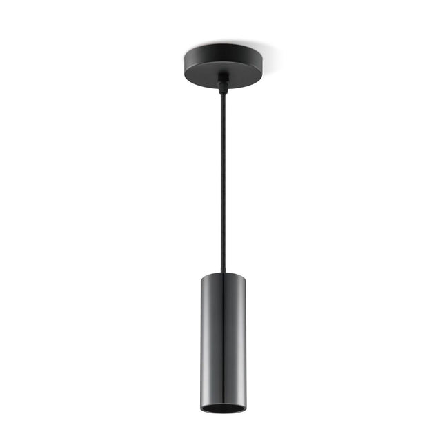 Home Sweet Home Hanging lamp Saga - Black - 10x10x120cm
