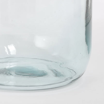 Vienne Vase - H40 x Ø23 cm - Recycled Glass - Transparent
