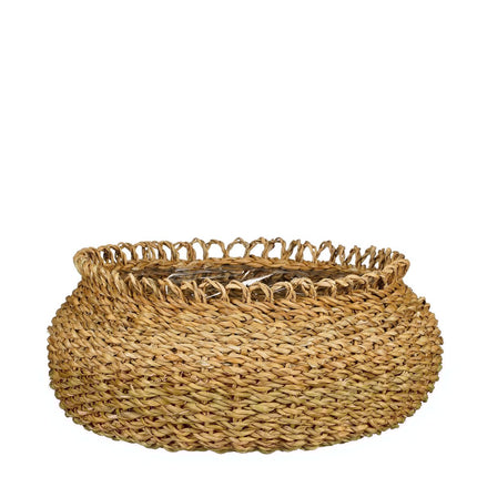 Gourdon Plant Basket - Set of 4 - H17 x Ø31 cm - Brown