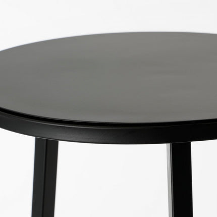Plant table - H120 x Ø35 cm - Metal - Black