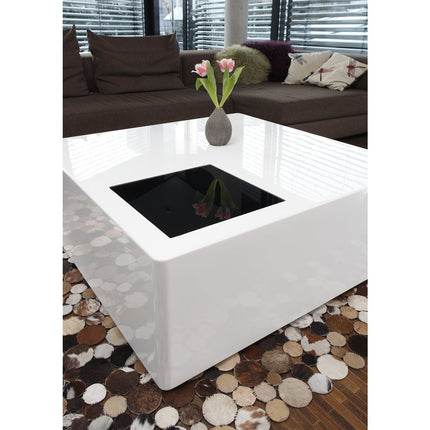 Coffee table 100x100x45 cm white