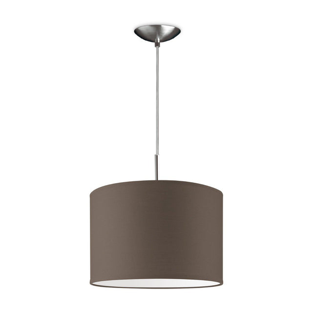 Home Sweet Home hanging lamp Tube Deluxe, E27, taupe, 30cm