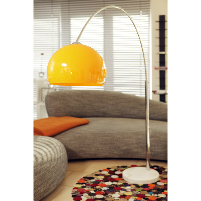 Arc lamp 208 cm orange