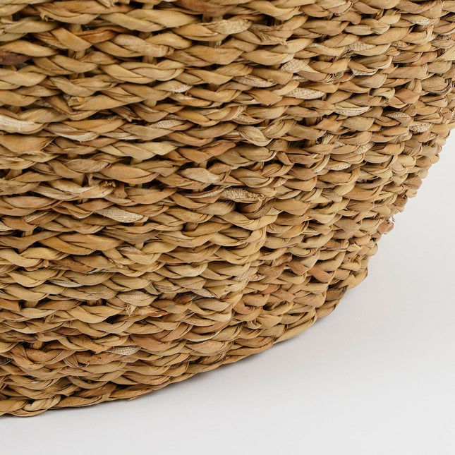 Billy Basket for Plant - H52 x Ø47 cm - Seagrass - Light brown